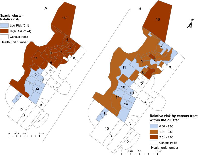 Spatio-temporal analysis of leprosy risks in a municipality in the state of Mato Grosso-Brazilian Amazon: results from the leprosy post-exposure prophylaxis program in Brazil.