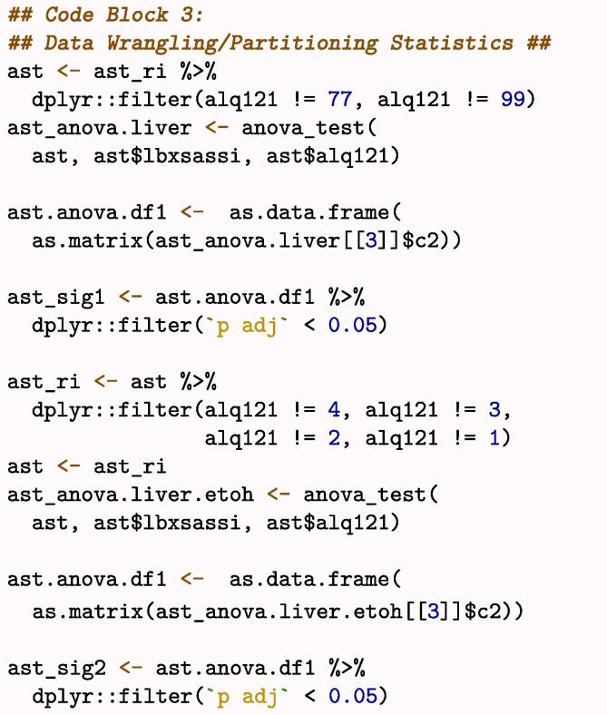 Indirect reference intervals using an R pipeline.