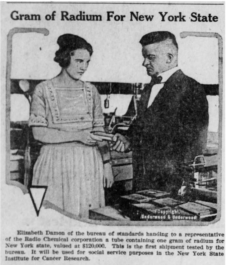 The National Bureau of Standards and the Radium Dial Painters.