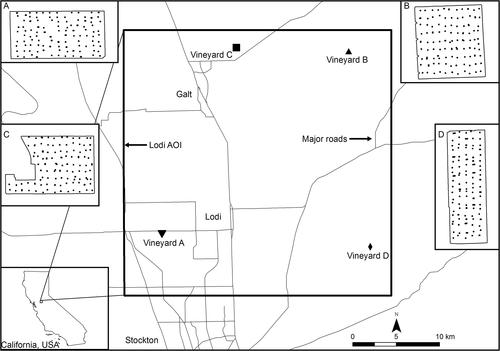 Characterising spatio-temporal variation in fruit composition for improved winegrowing management in California Cabernet Sauvignon