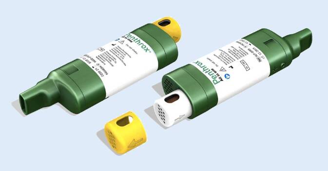 [Volatile anesthetics for prehospital analgesia by paramedics-An overview].