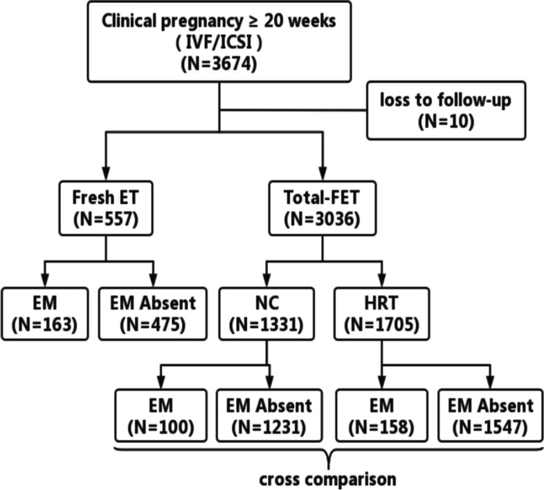 Endometriosis does not seem to be an influencing factor of hypertensive disorders of pregnancy in IVF / ICSI cycles.
