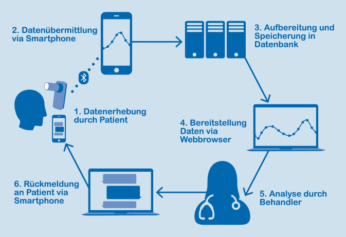 [Experiences with digital care of patients with chronic and acute lung diseases during the SARS-CoV-2 pandemic].