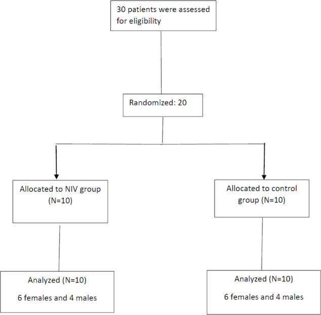 Non Invasive Ventilation's Effectiveness (NIV) in Patients with Interstitial Lung Disease and Hypercapnic Respiratory Failure.