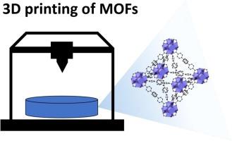 3D-Printing of porous materials: Application to Metal-Organic Frameworks