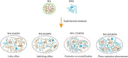 Physicochemical properties and in vitro starch digestibility of wheat starch/rice protein hydrolysate complexes