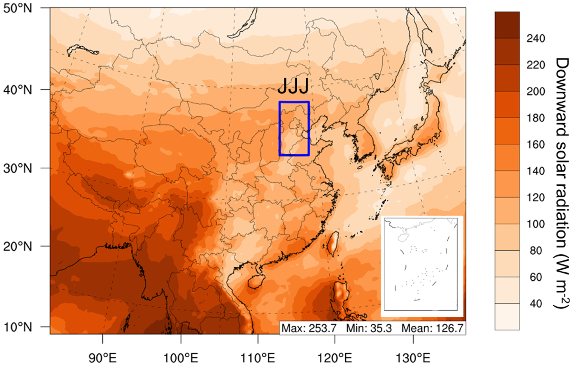 The pathway of impacts of aerosol direct effects on secondary inorganic aerosol formation.