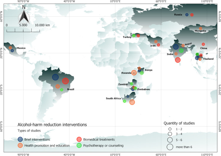 Patient-level interventions to reduce alcohol-related harms in low- and middle-income countries: A systematic review and meta-summary.