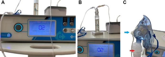 Ozone gas applied through nebulization as adjuvant treatment for lung respiratory diseases due to COVID-19 infections: a prospective randomized trial.