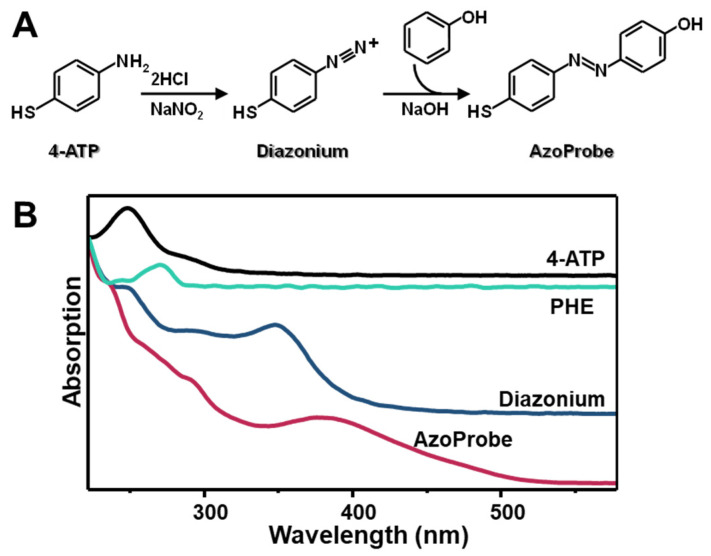 Plasmonic Azobenzene Chemoreporter for Surface-Enhanced Raman Scattering Detection of Biothiols.