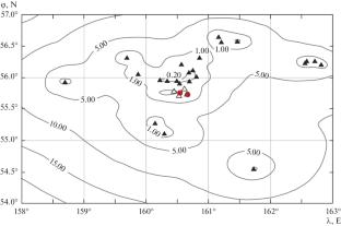 Efficiency of the Seismological Observation System at the Uda Volcanic Complex in 2019