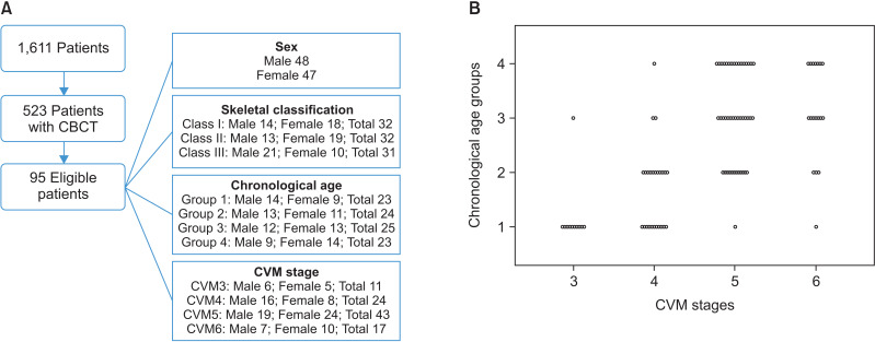 Assessment of pharyngeal airway in Korean adolescents according to skeletal pattern, sex, and cervical vertebral maturation: A cross-sectional CBCT study.