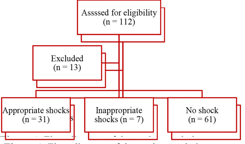 Factors associated with implantable cardioverter-defibrillator shocks in patients suffering from non-ischemic cardiomyopathy.