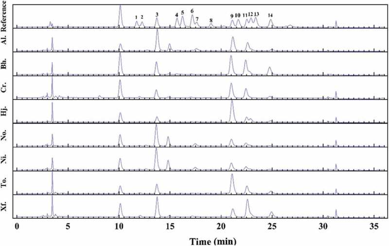 Preparation, structural characterisation, and antioxidant activities of polysaccharides from eight boletes (Boletales) in tropical China.