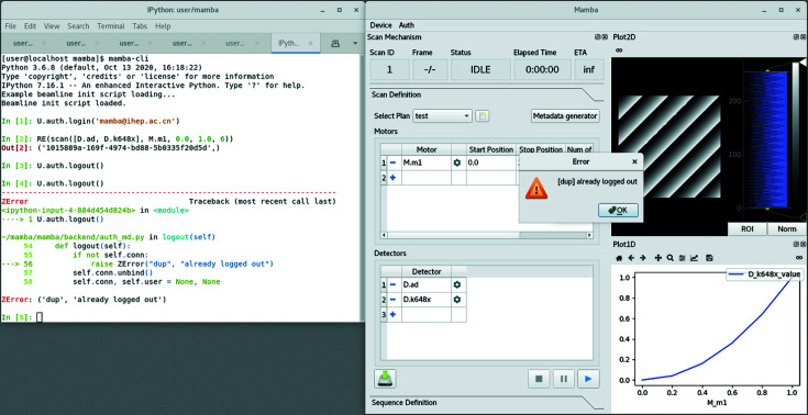 Mamba: a systematic software solution for beamline experiments at HEPS.