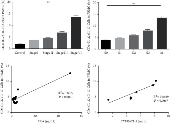 Th22 Cells/IL-22 Serves as a Protumor Regulator to Drive Poor Prognosis through the JAK-STAT3/MAPK/AKT Signaling Pathway in Non-Small-Cell Lung Cancer.