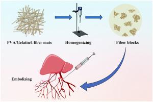 Preparation and investigation of a novel iodine-based visible polyvinyl alcohol embolization material