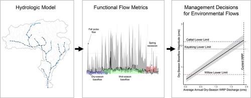 Balancing water reuse and ecological support goals in an effluent dominated river