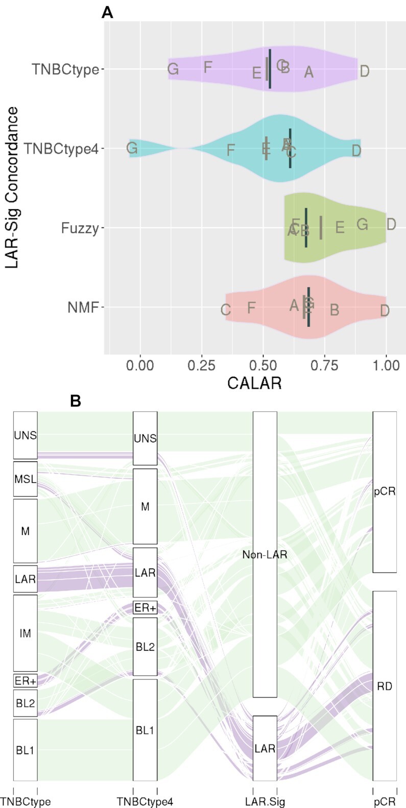 Luminal androgen receptor breast cancer subtype and investigation of the microenvironment and neoadjuvant chemotherapy response.