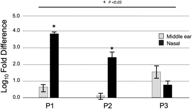 Immunohistochemical and qPCR Detection of SARS-CoV-2 in the Human Middle Ear Versus the Nasal Cavity: Case Series.