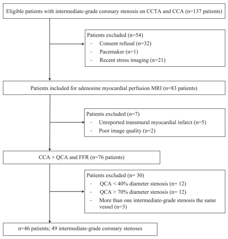 Semi-Quantitative Versus Visual Analysis of Adenosine Perfusion Magnetic Resonance Imaging in Intermediate-Grade Coronary Artery Stenosis Using Fractional Flow Reserve as the Reference: A Pilot Study.