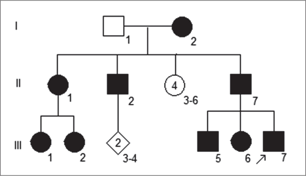 Case Report for Two Siblings Carrying Neurofibromatosis Type 1 with a Rare <i>NF1</i>: c.5392C>T Mutation.