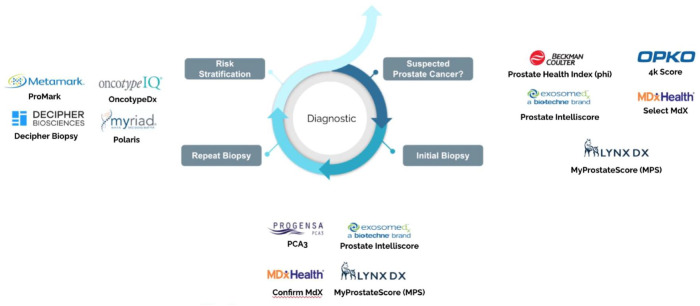 Biomarkers for prostate cancer detection and risk stratification.