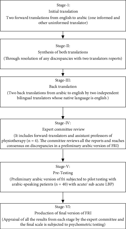 Cross-Cultural Adaptation and Clinimetric Testing of Functional Rating Index (FRI) Outcome Measure into the Arabic Language.