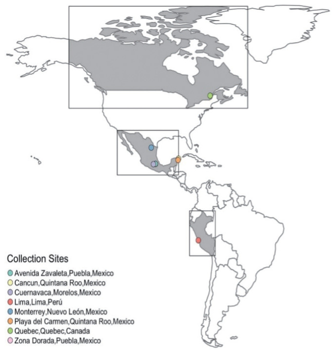 Determination of Knockdown Resistance (kdr) Allele Frequencies (T929I mutation) in Head Louse Populations from Mexico, Canada, and Peru.