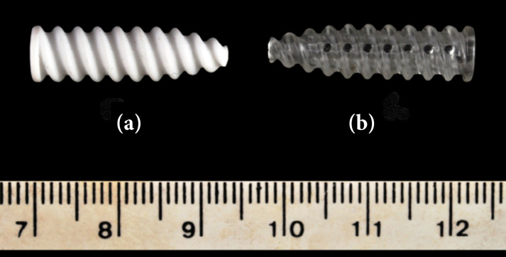 Evaluation of the degradation of two bioabsorbable interference screws: an in-vivo study in sheep.