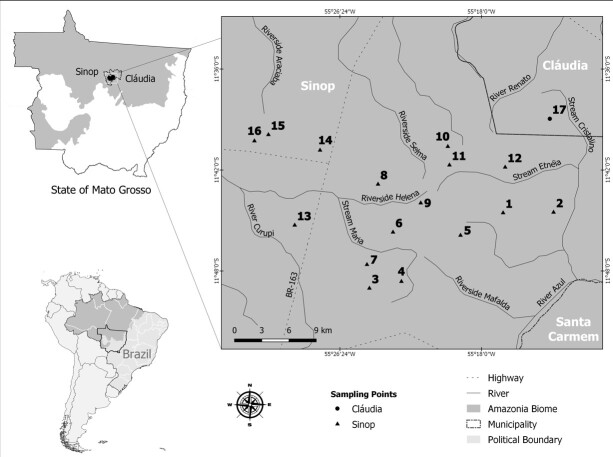 Helminth community structure of Didelphis marsupialis (Didelphimorphia, Didelphidae) in a transition area between the Brazilian Amazon and the Cerrado.