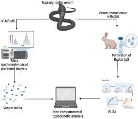 Non-compartmental toxicokinetic studies of the Nigerian Naja nigricollis venom