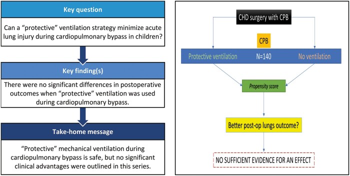 Protective continuous ventilation strategy during cardiopulmonary bypass in children undergoing surgery for congenital heart disease: a prospective study.