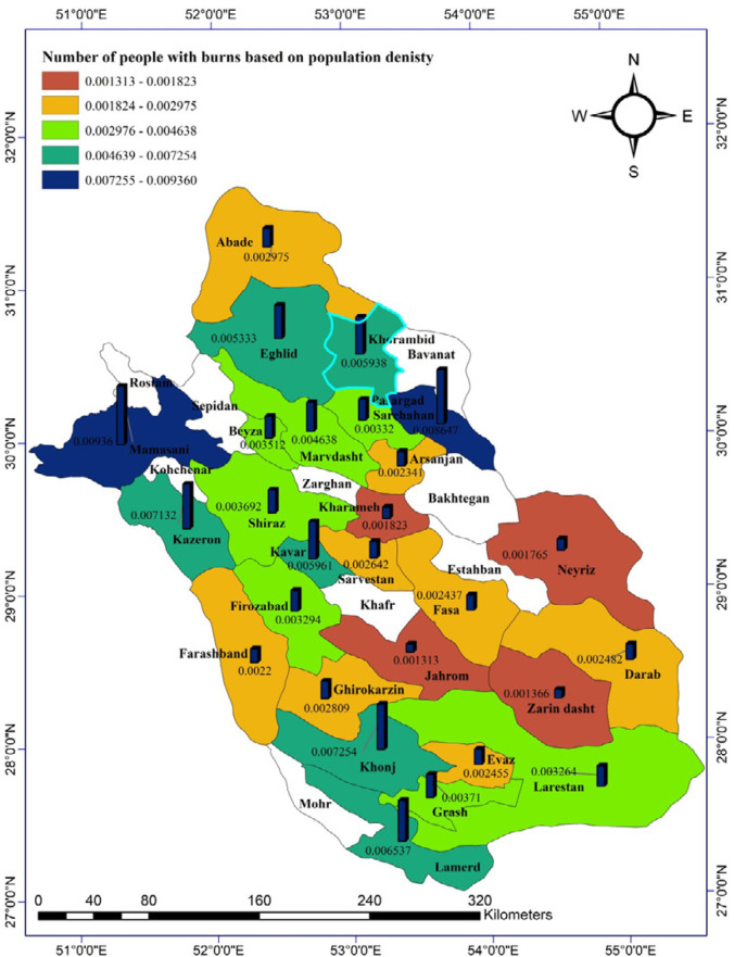 Epidemiology, Geographical Distribution, and Outcome Analysis of Patients with Electrical Burns Referred to Shiraz Burn Center, Shiraz, Iran during 2008-2019.