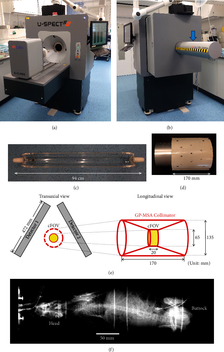 Performance Evaluation of a Preclinical SPECT Scanner with a Collimator Designed for Medium-Sized Animals.