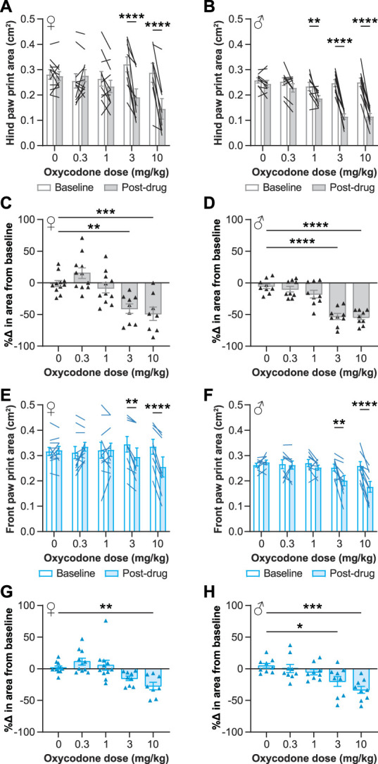 Opioids alter paw placement during walking, confounding assessment of analgesic efficacy in a postsurgical pain model in mice.