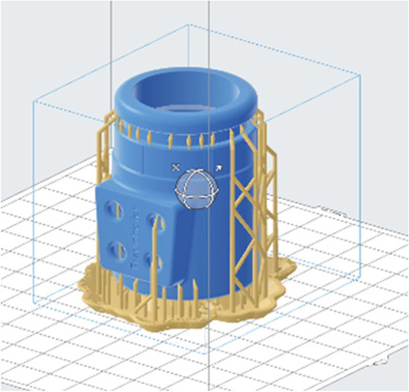 3D-printed mouthpiece adapter for sampling exhaled breath in medical applications.