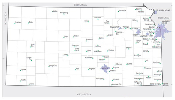 Rural and Urban Ecologies of Early Childhood Toxic Lead Exposure: The State of Kansas, 2005 to 2012.