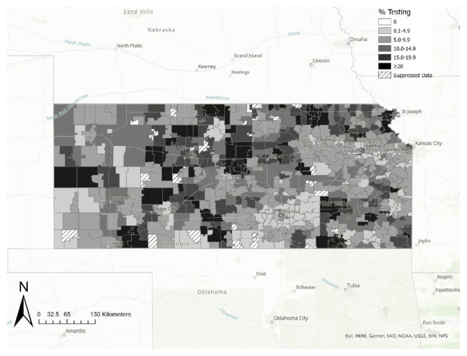 Rural and Urban Ecologies of Early Childhood Toxic Lead Exposure: The State of Kansas, 2005 to 2012.