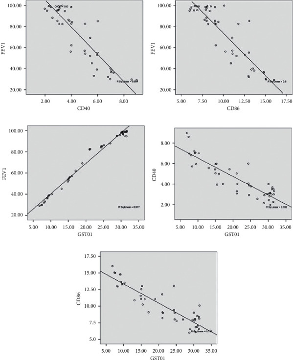 The Role of CD40, CD86, and Glutathione S-Transferase Omega 1 in the Pathogenesis of Chronic Obstructive Pulmonary Disease.