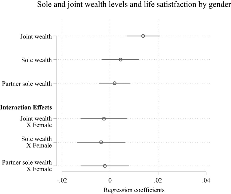 My Wealth, (Y)Our Life Satisfaction? Sole and Joint Wealth Ownership and Life Satisfaction in Marriage.