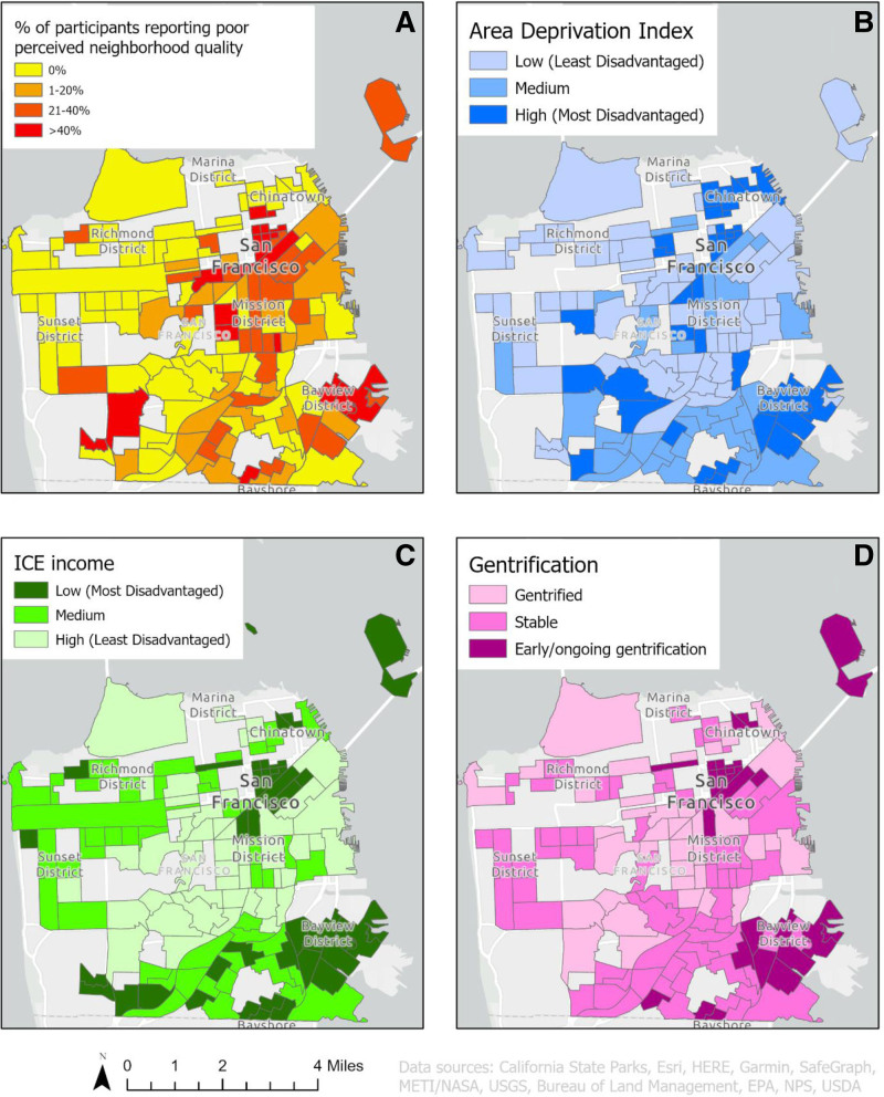 Neighborhood conditions and birth outcomes: Understanding the role of perceived and extrinsic measures of neighborhood quality.