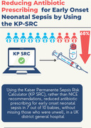 Screening for early-onset neonatal sepsis on the Kaiser Permanente sepsis risk calculator could reduce neonatal antibiotic usage by two-thirds.