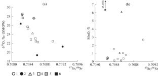 Strontium Isotope Composition of Rocks and Ores of the Porozhinsk Deposit (Yenisei Ridge, Krasnoyarsk Region)