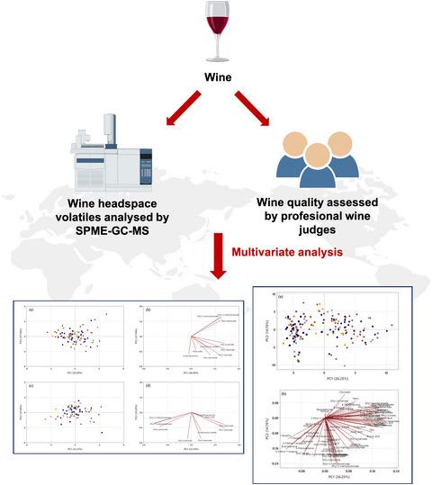 Can wine quality be predicted by small volatile compounds? A study based on performance of wine show entries and their volatile profiles