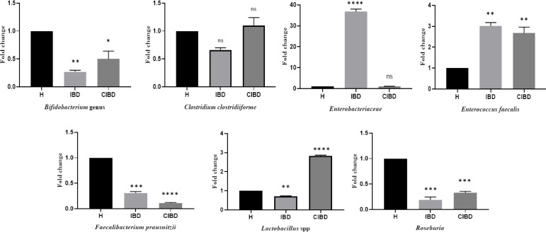 Dynamic Population of Gut Microbiota as an Indicator of Inflammatory Bowel Disease