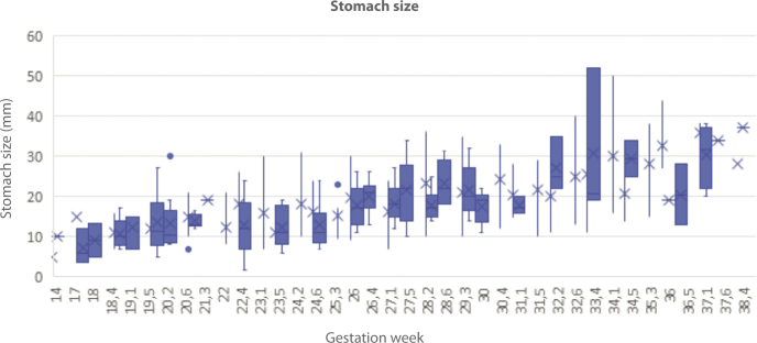 Normograms in Prenatal Life of Stomach and Urinary Bladder in the Second and Third Trimesters of Pregnancy.