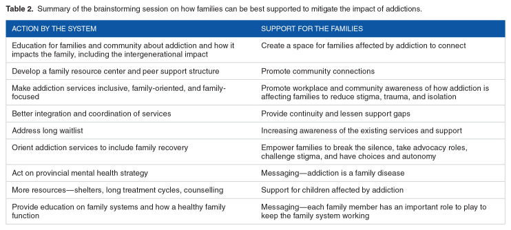 Engaging Community Partners to Understand and Respond to Substance Use and Addiction Crisis Facing Families in Prince Albert, Saskatchewan.
