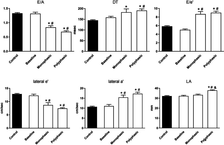 Subclinical systolic and diastolic myocardial dysfunction in polyphasic polymyositis/dermatomyositis: a 2-year longitudinal study.