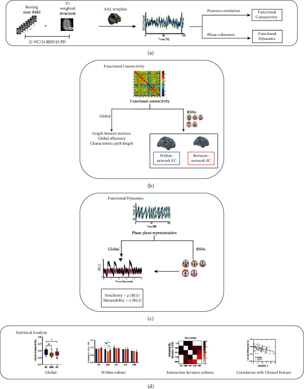 Impaired Brain Information Transmission Efficiency and Flexibility in Parkinson's Disease and Rapid Eye Movement Sleep Behavior Disorder: Evidence from Functional Connectivity and Functional Dynamics.
